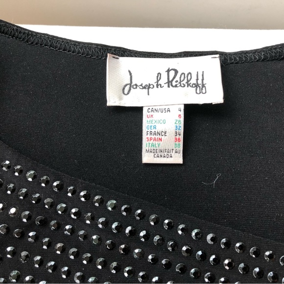 Joseph Ribkoff Top Black - Picture 2 of 2